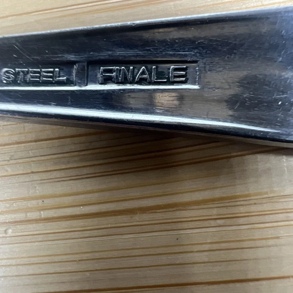 22-piece flatware lot in the Finale pattern by‎ Japan N.S. Co. Stainless Steel